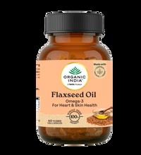 Organic Flaxseed Oil Capsules
